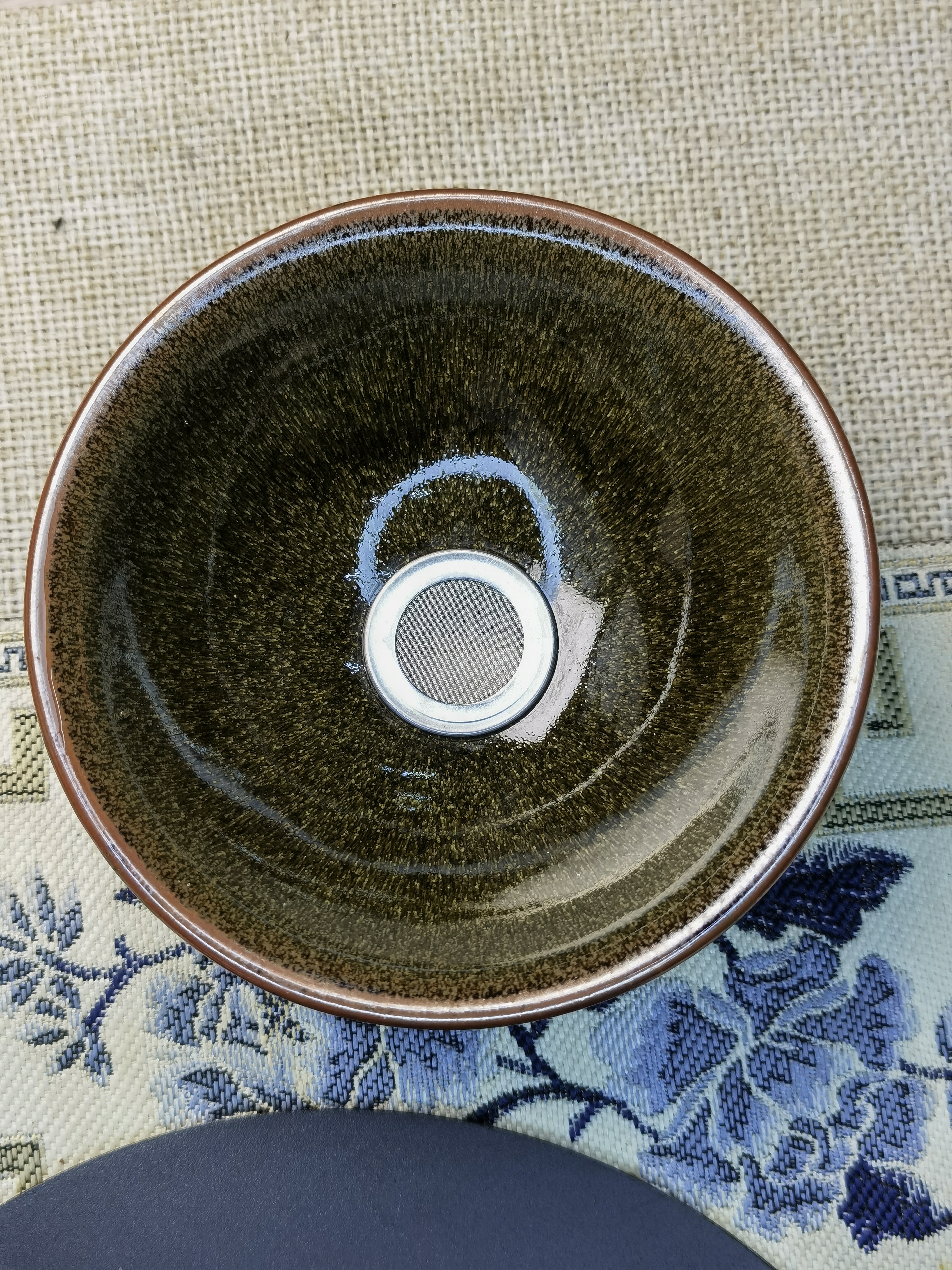 茶盞打茶漏