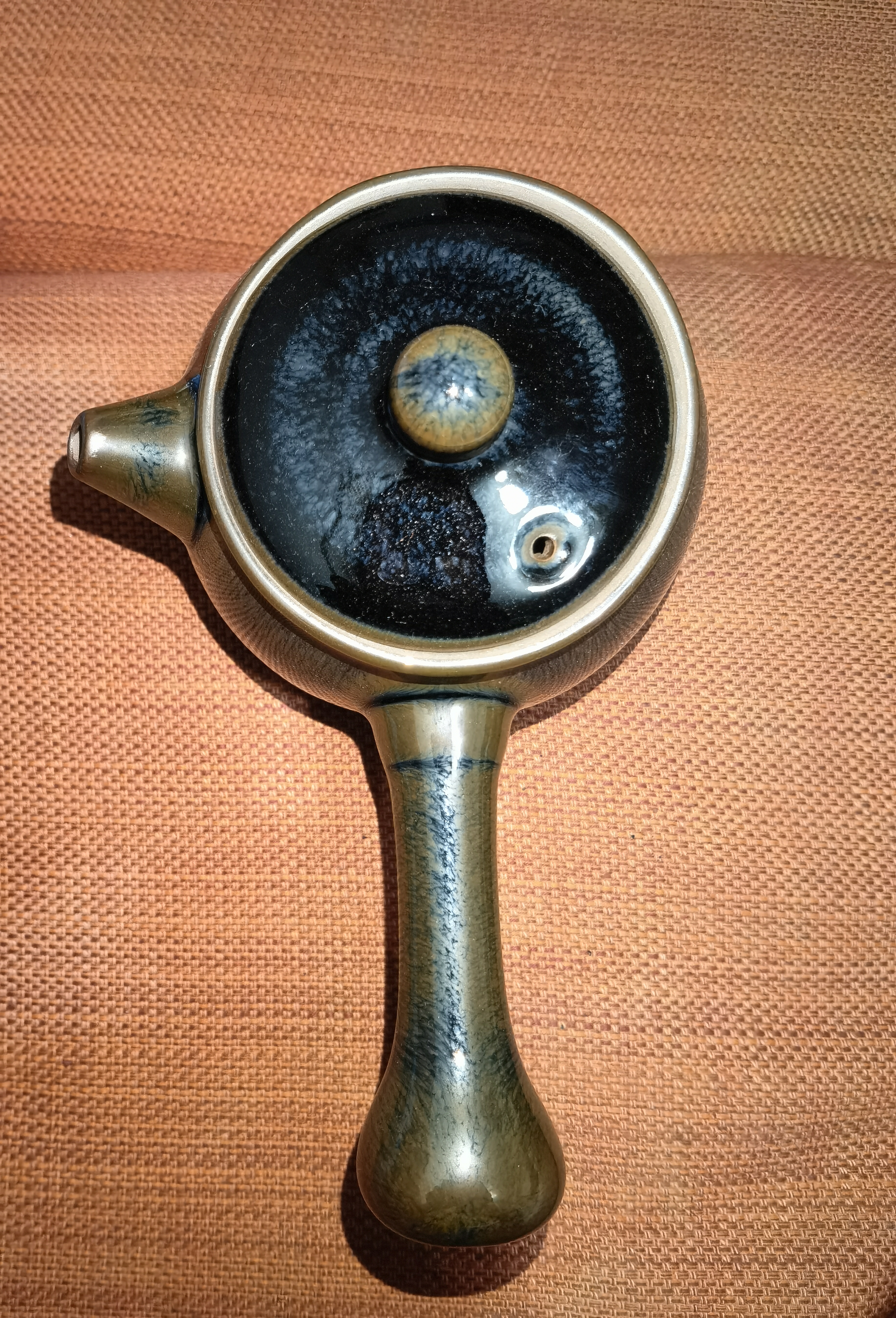 蔡氏明秀長柄茶壼